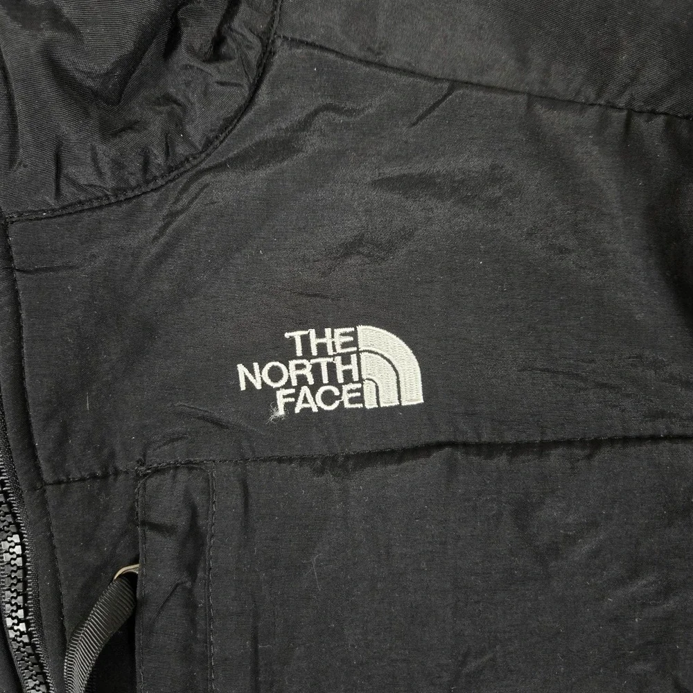The North Face Vest Mens Large Denali Full Zip Fleece Black Polartec EUC